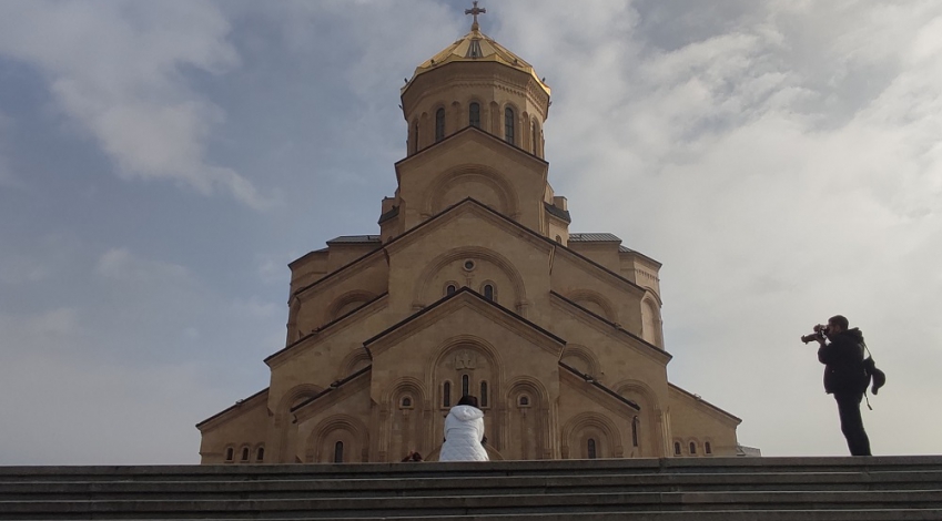 گزارش تصویری از کلیسای سامبا تفلیس در گرجستان